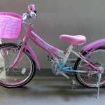 【姉から】自転車をおさがり。女児用自転車を男児用にカスタム！【弟へ】