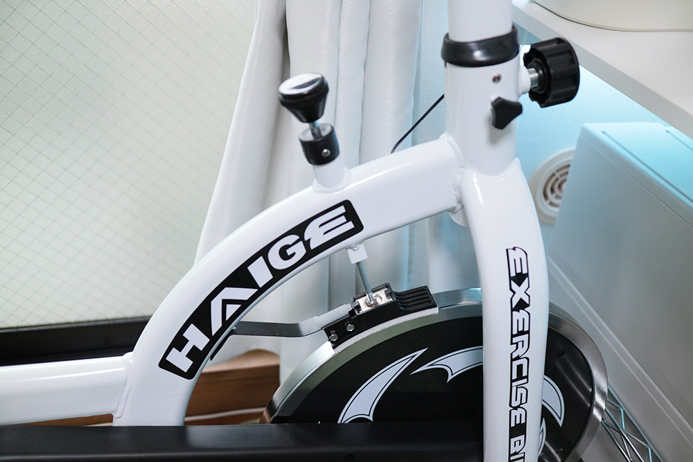 フィットネス Haige ハイガー のスピンバイクhg Yx 5006を購入 サイクルトレーナー チマチマラボ